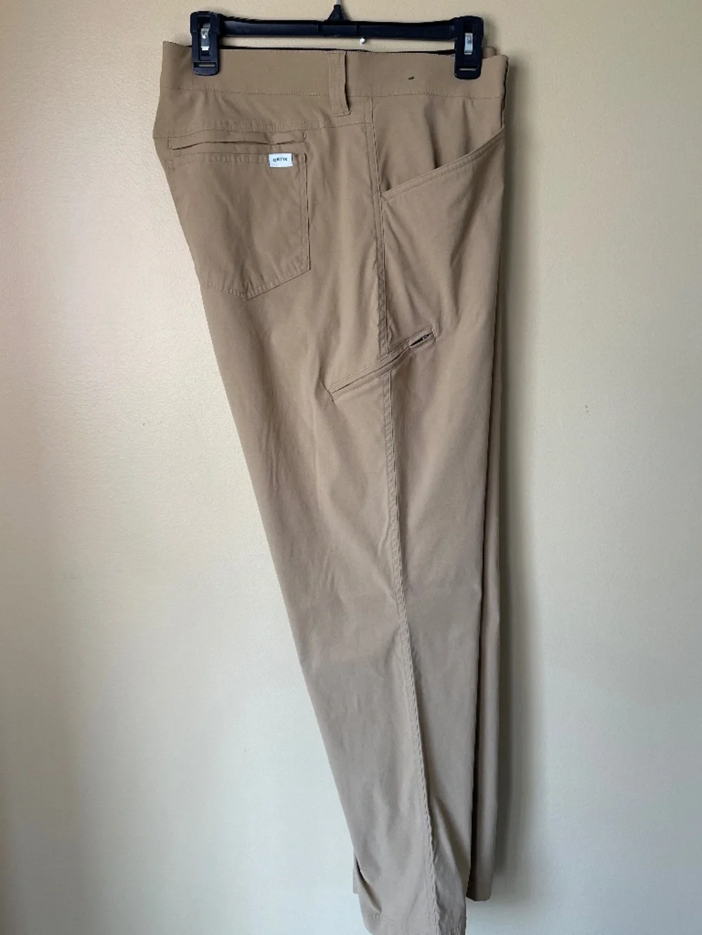 ORVIS Tech Pants Khaki Size 36x30 Comfort Waistband - Picture 4 of 7